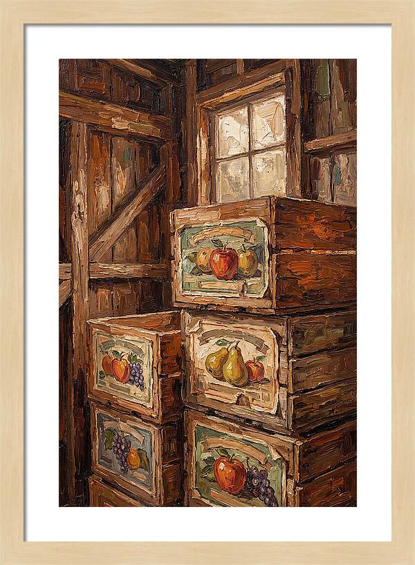 Vintage Fruit Crate Labels