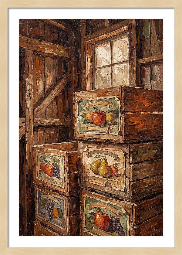 Vintage Fruit Crate Labels