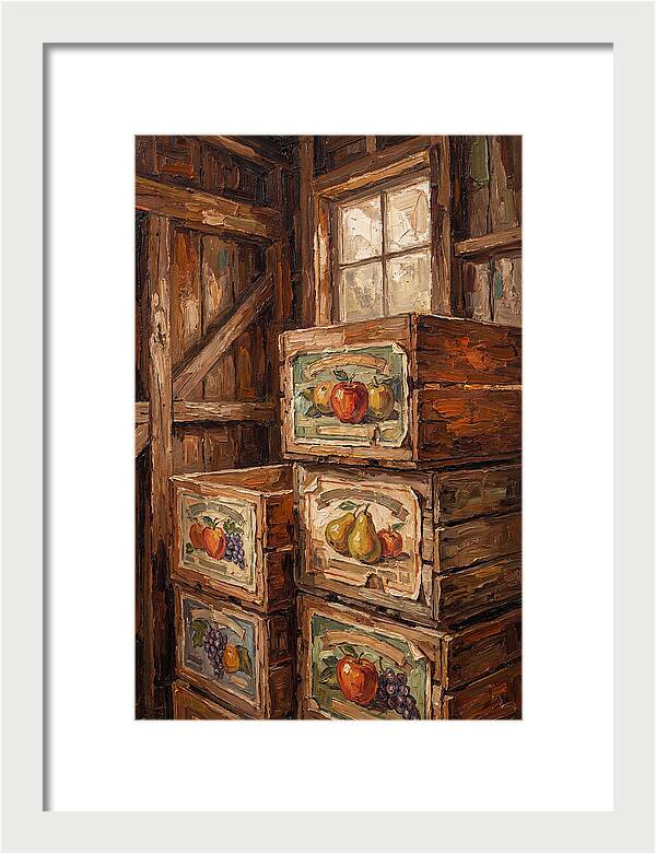 Vintage Fruit Crate Labels
