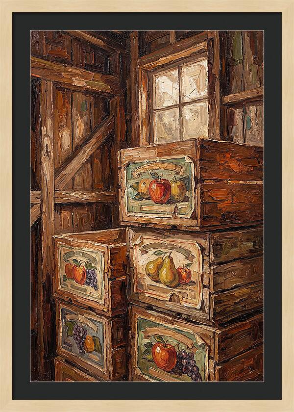Vintage Fruit Crate Labels