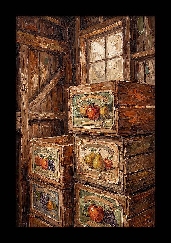 Vintage Fruit Crate Labels