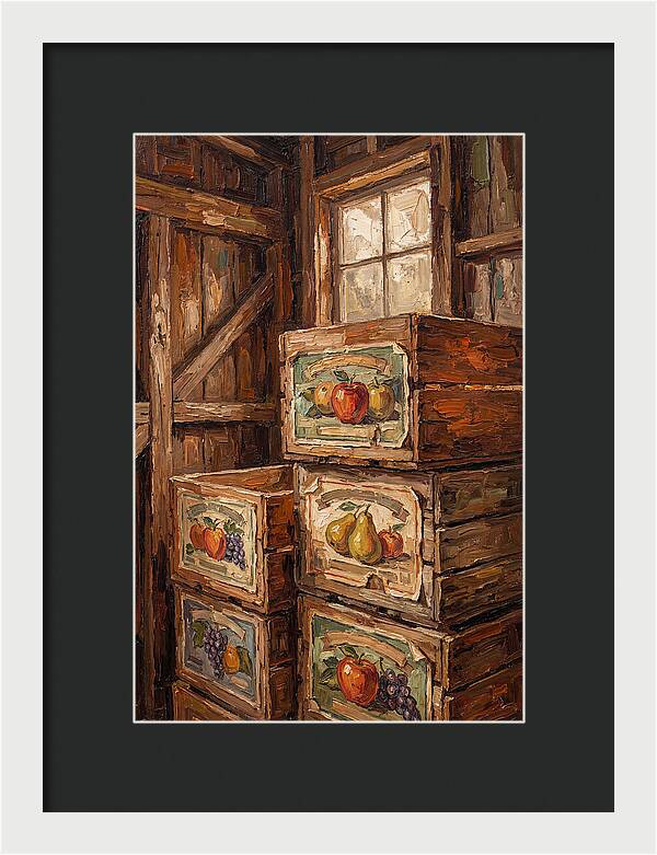 Vintage Fruit Crate Labels