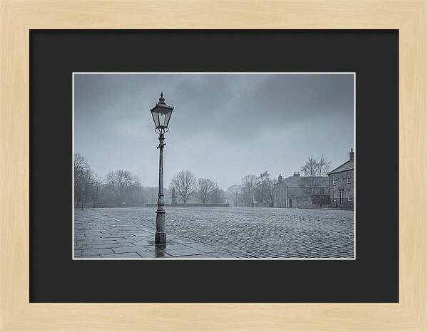 Vintage Gas Lamp On Street