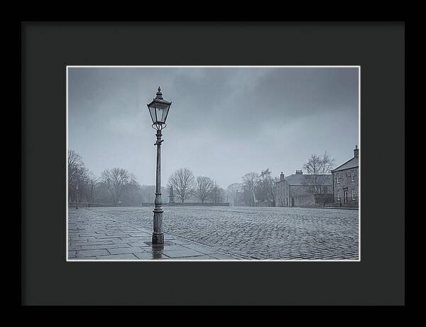 Vintage Gas Lamp On Street