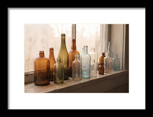Vintage Glass Bottle Collection