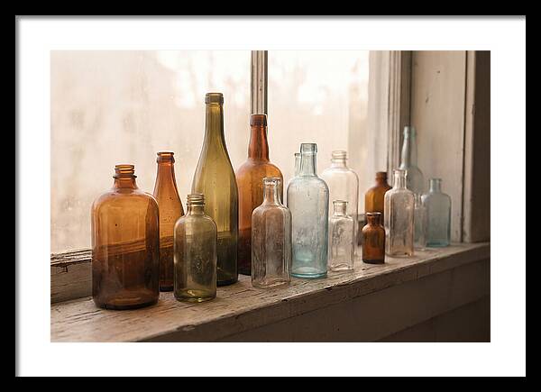 Vintage Glass Bottle Collection