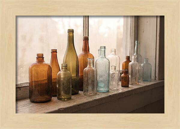 Vintage Glass Bottle Collection