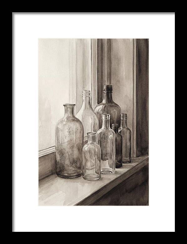 Vintage Glass Bottle Collection