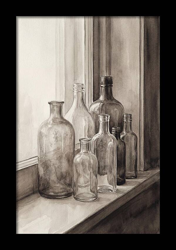 Vintage Glass Bottle Collection