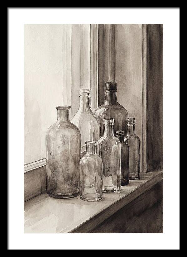 Vintage Glass Bottle Collection