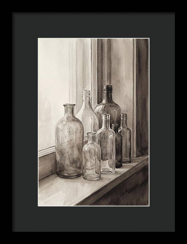 Vintage Glass Bottle Collection