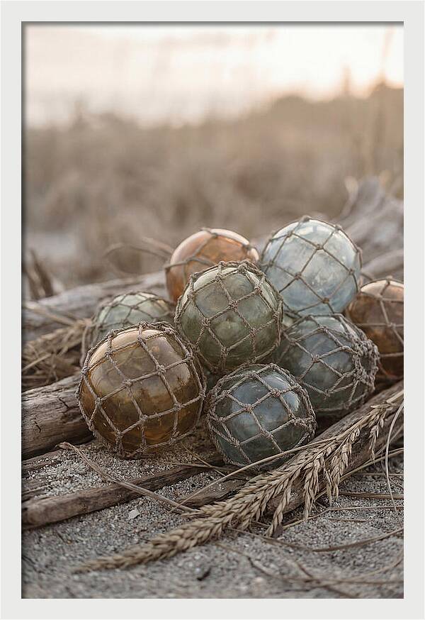 Vintage Glass Fishing Floats Collection
