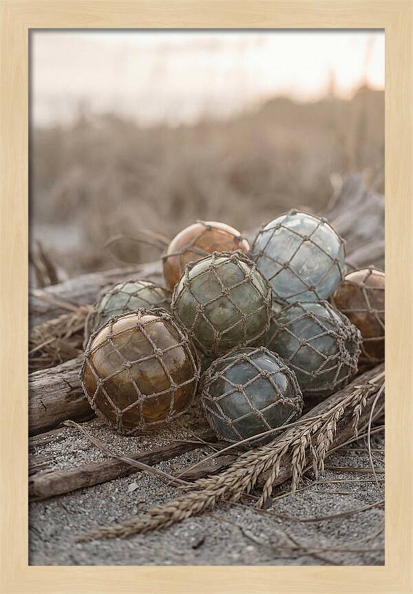 Vintage Glass Fishing Floats Collection