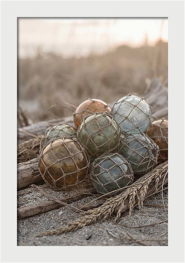 Vintage Glass Fishing Floats Collection