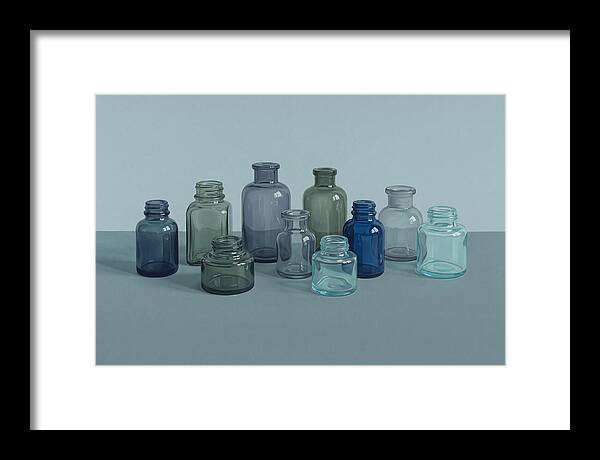 Vintage Glass Ink Wells Collection