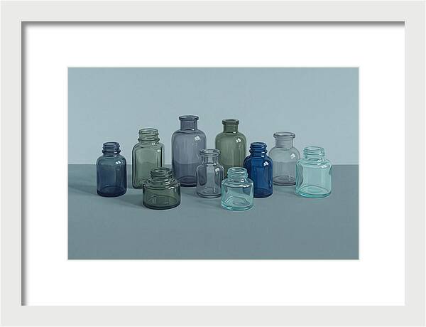 Vintage Glass Ink Wells Collection