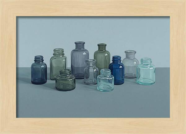 Vintage Glass Ink Wells Collection