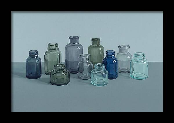 Vintage Glass Ink Wells Collection