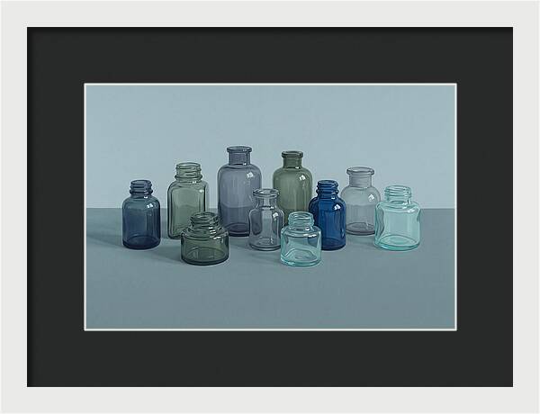 Vintage Glass Ink Wells Collection