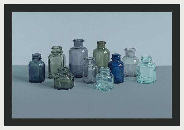 Vintage Glass Ink Wells Collection
