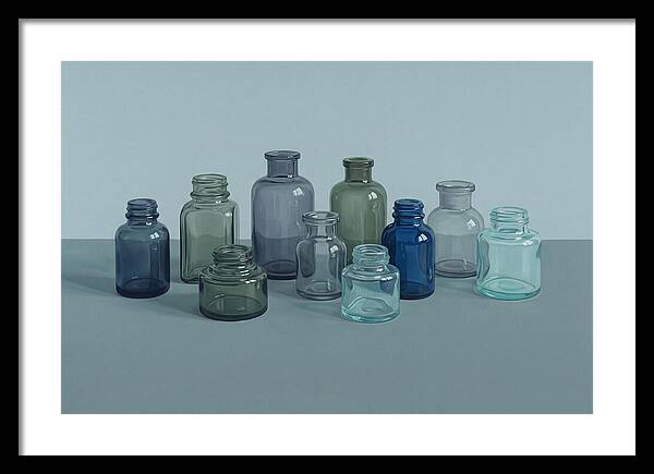 Vintage Glass Ink Wells Collection