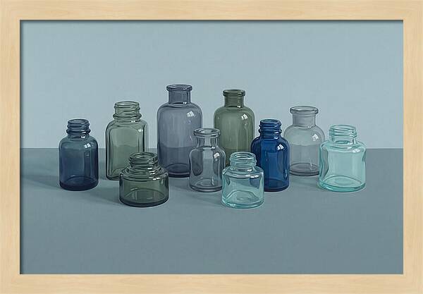 Vintage Glass Ink Wells Collection