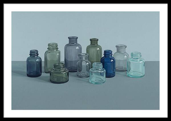 Vintage Glass Ink Wells Collection