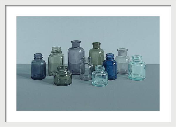 Vintage Glass Ink Wells Collection