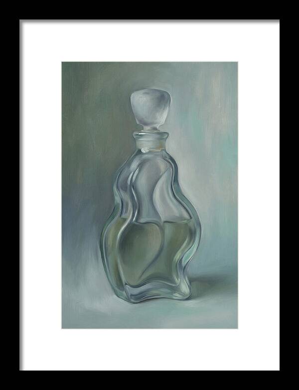 Vintage Glass Perfume Bottle