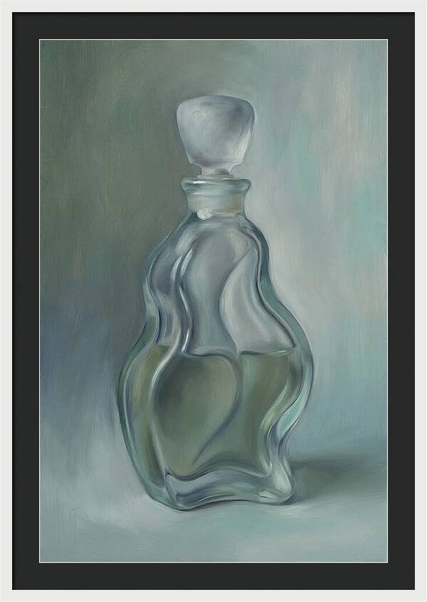 Vintage Glass Perfume Bottle