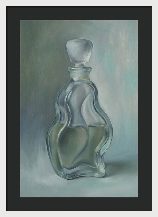 Vintage Glass Perfume Bottle