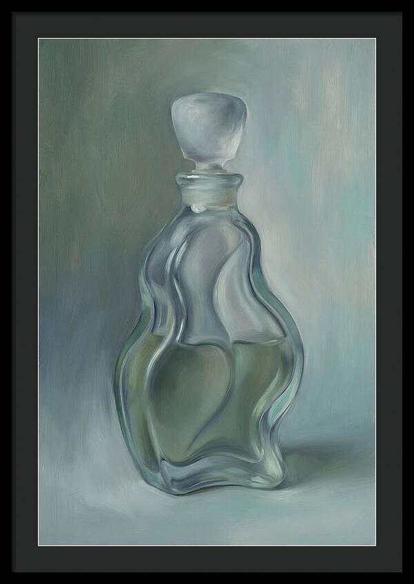 Vintage Glass Perfume Bottle
