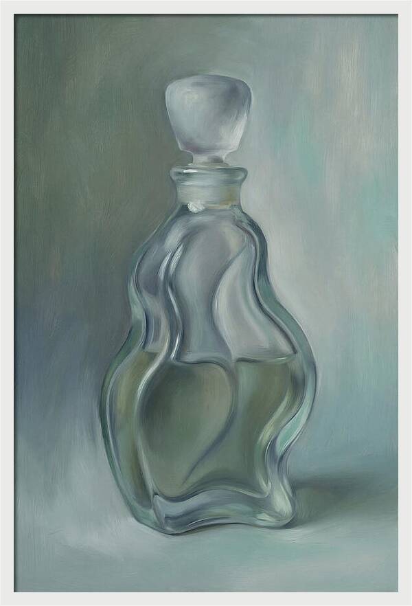 Vintage Glass Perfume Bottle