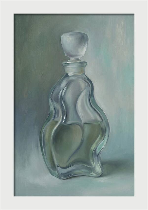 Vintage Glass Perfume Bottle