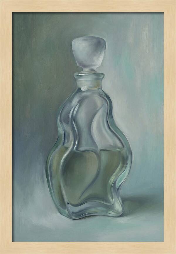 Vintage Glass Perfume Bottle