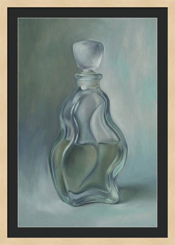 Vintage Glass Perfume Bottle