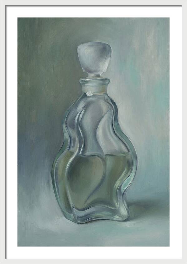 Vintage Glass Perfume Bottle