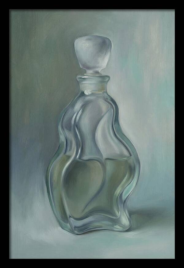 Vintage Glass Perfume Bottle