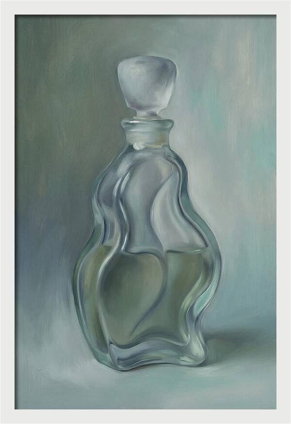 Vintage Glass Perfume Bottle