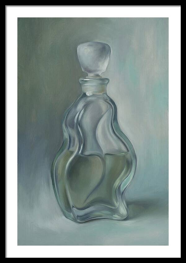 Vintage Glass Perfume Bottle