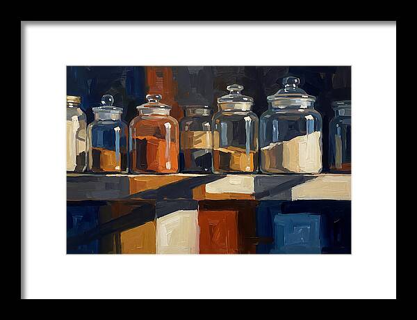Vintage Glass Sweet Jars Collection