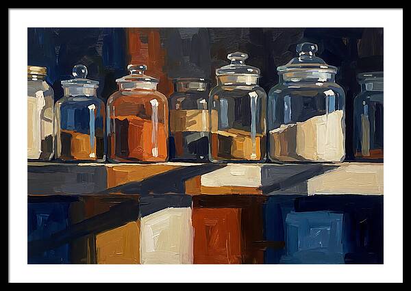 Vintage Glass Sweet Jars Collection