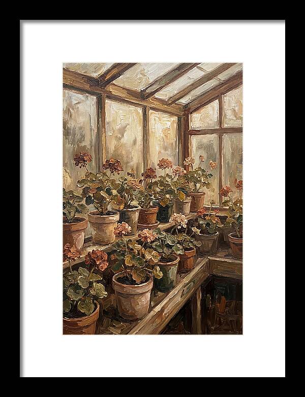 Vintage Greenhouse Serenity