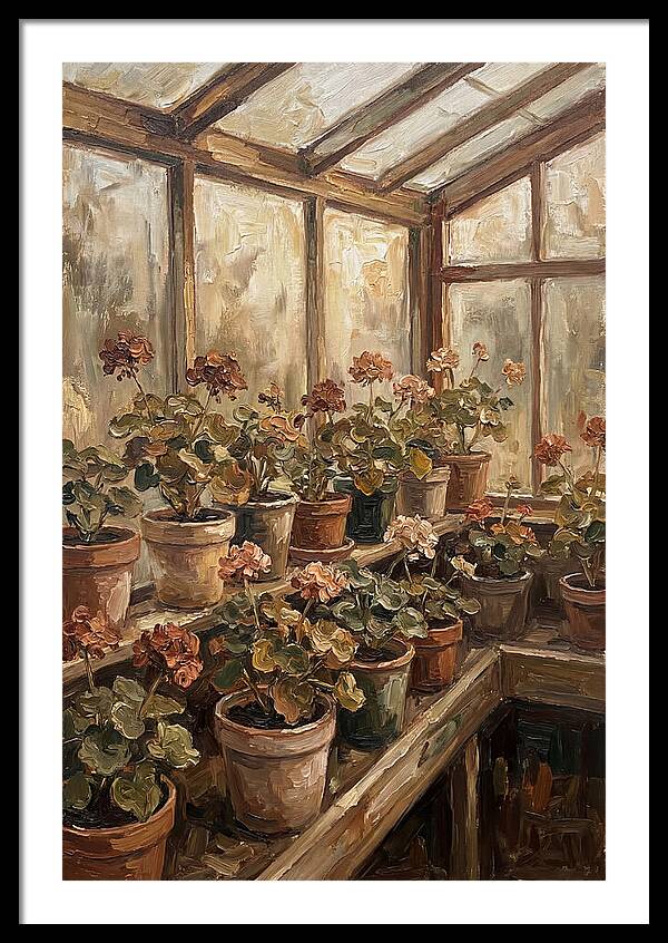 Vintage Greenhouse Serenity