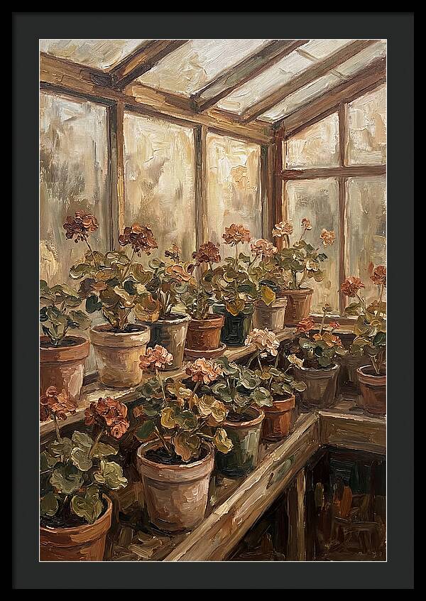 Vintage Greenhouse Serenity