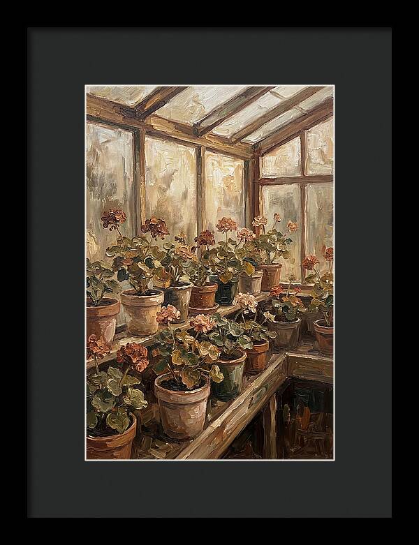 Vintage Greenhouse Serenity
