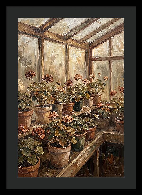 Vintage Greenhouse Serenity