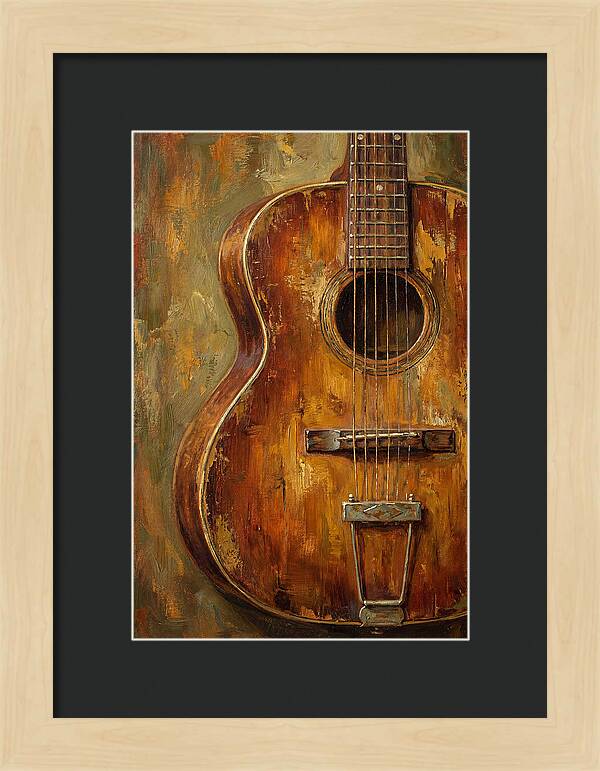 Vintage Guitar Elegance