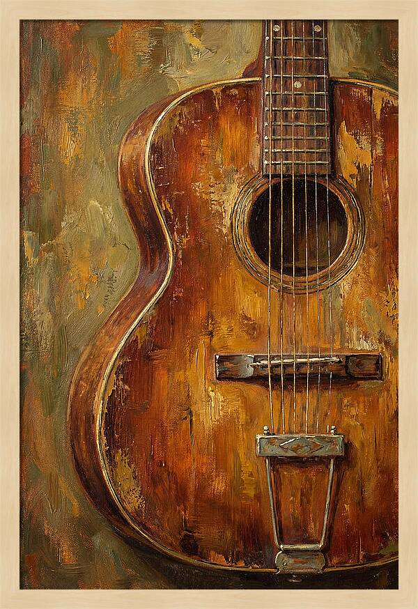 Vintage Guitar Elegance
