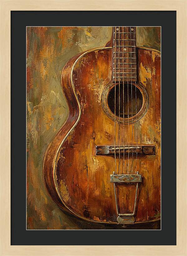 Vintage Guitar Elegance